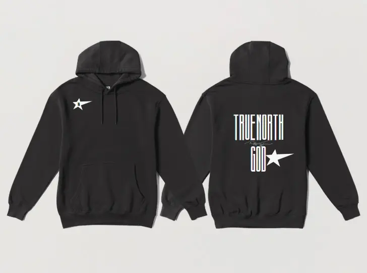 TRUE NORTH GOD hoodie